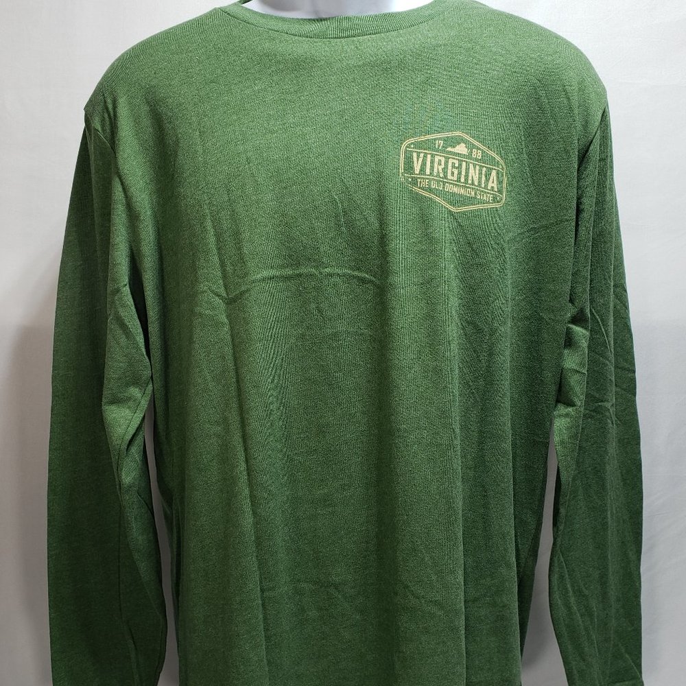 State of Mine Men's Virginia Old Dominion State Long Sleeve Tee